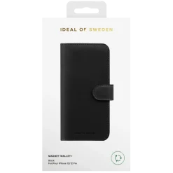 IDEAL OF SWEDEN Magnet Wallet+ plånboksfodral iPhone 12/12 Pro Black