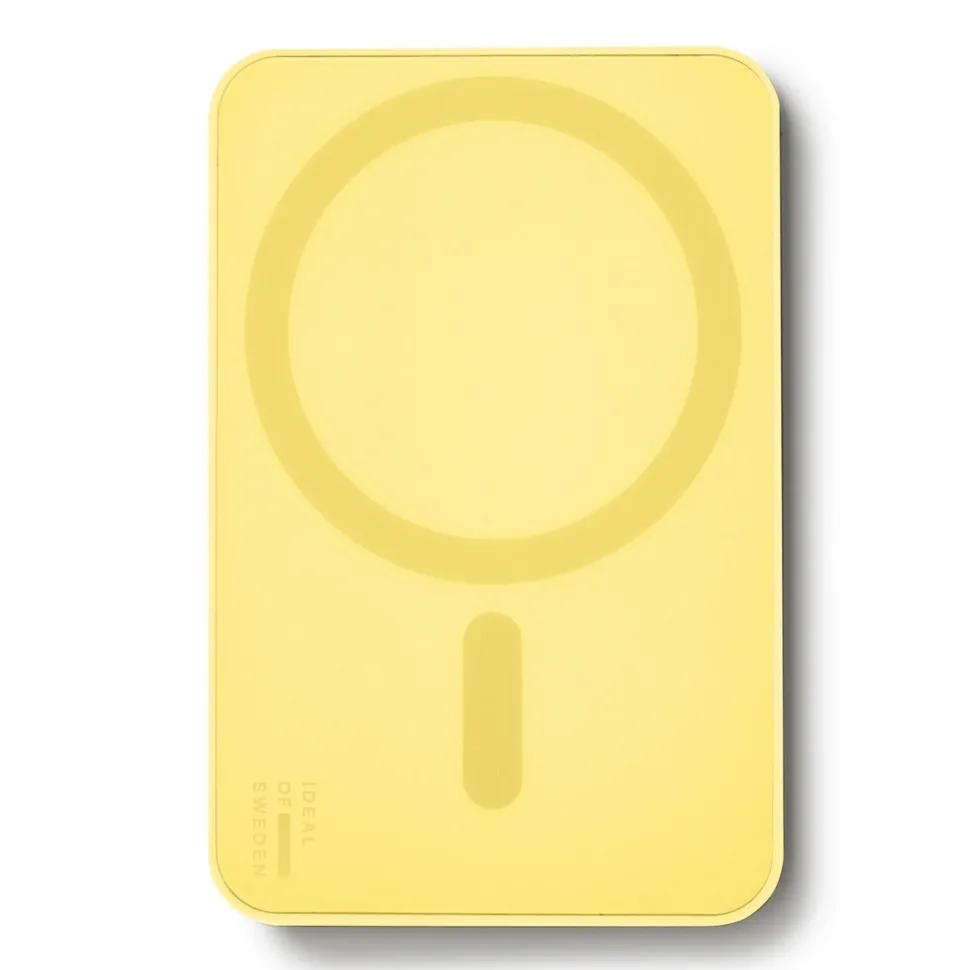 IDEAL OF SWEDEN MagSafe Suction Phone Mount – mobilhållare med sugfäste Soft Lemon