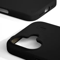 IDEAL OF SWEDEN Silicone MagSafe Case – mobilskal till iPhone 16 Black