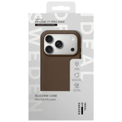 IDEAL OF SWEDEN Silicone MagSafe Case – mobilskal till iPhone 17 Pro Max Mocha Mousse