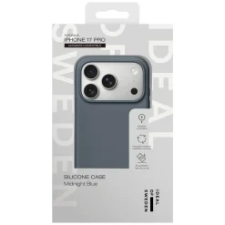 IDEAL OF SWEDEN Silicone MagSafe Case – mobilskal till iPhone 17 Pro Midnight Blue