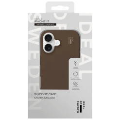 IDEAL OF SWEDEN Silicone MagSafe Case – mobilskal till iPhone 17 Mocha Mousse