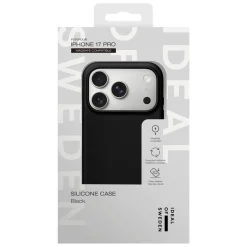 IDEAL OF SWEDEN Silicone MagSafe Case – mobilskal till iPhone 17 Pro Black