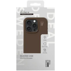 IDEAL OF SWEDEN Silicone MagSafe Case – mobilskal till iPhone 16 Mocha Mousse