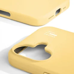 IDEAL OF SWEDEN Silicone MagSafe Case – mobilskal till iPhone 16 Soft Lemon