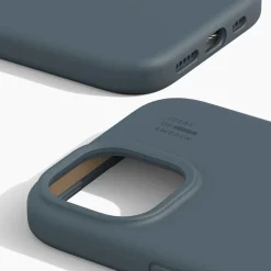 IDEAL OF SWEDEN Silicone MagSafe Case – mobilskal till iPhone 13, 14, 15, 16e och 17e Midnight Blue