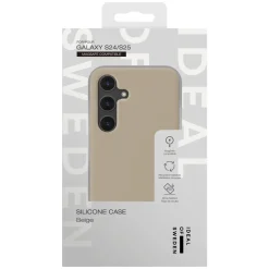 IDEAL OF SWEDEN Silicone MagSafe Case – mobilskal till Galaxy S24/S25 Perfect Beige