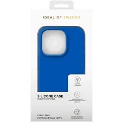 IDEAL OF SWEDEN Silikonskal för iPhone 15 Pro Cobalt Blue