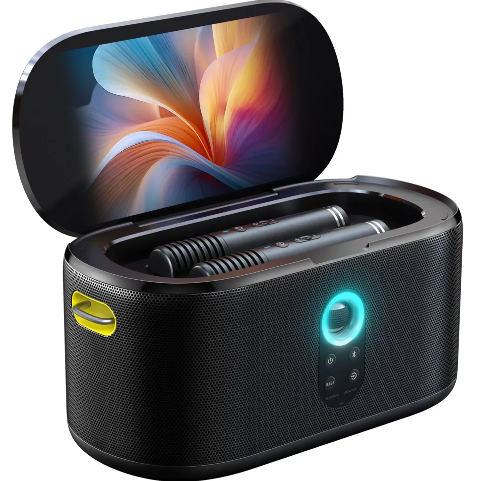 Ikarao Shell S1 Bärbar karaokemaskin med 10,1" HD-skärm