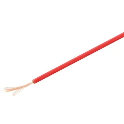 Isolerad kopplingstråd 0,14 mm² Röd