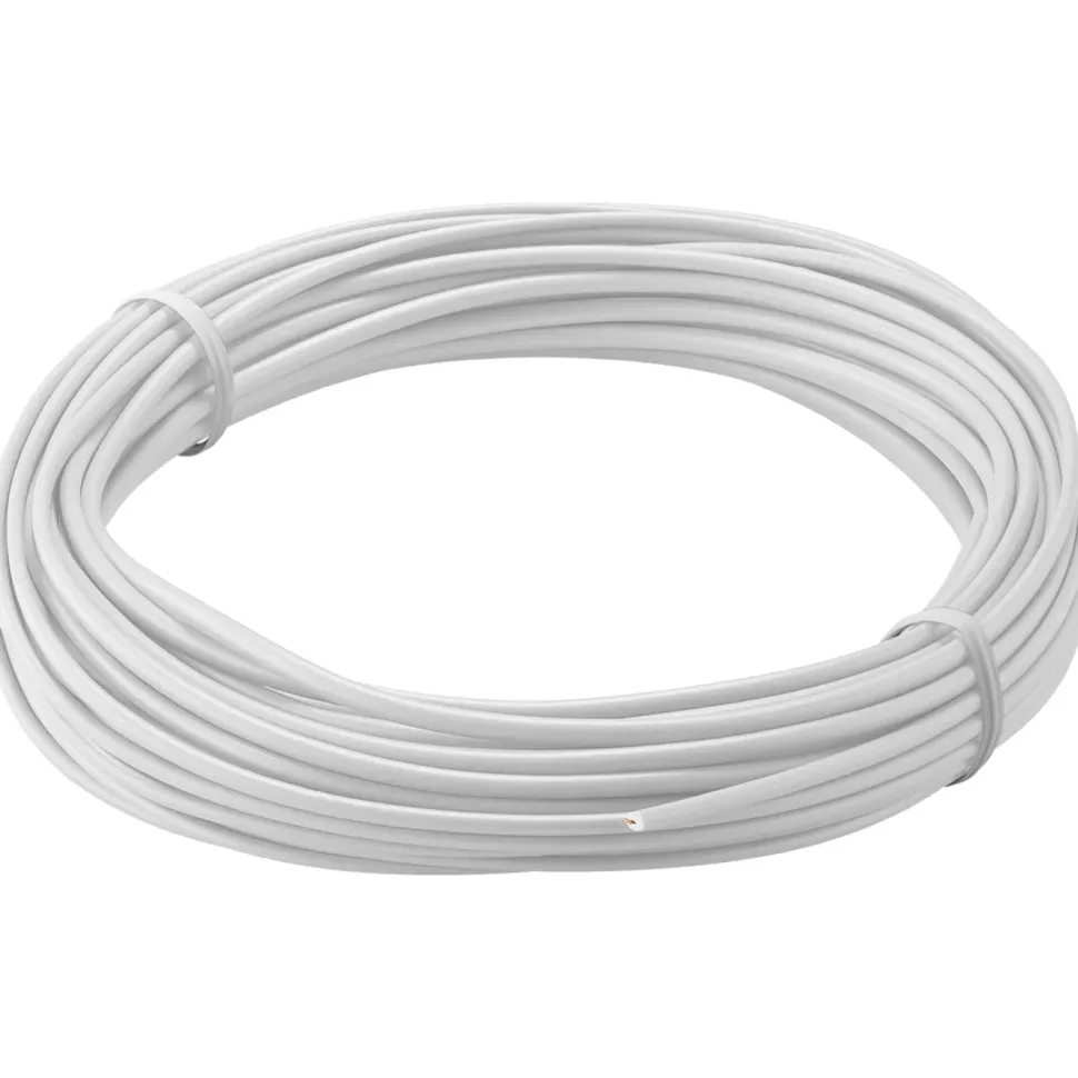Isolerad kopplingstråd 0,14 mm² Vit