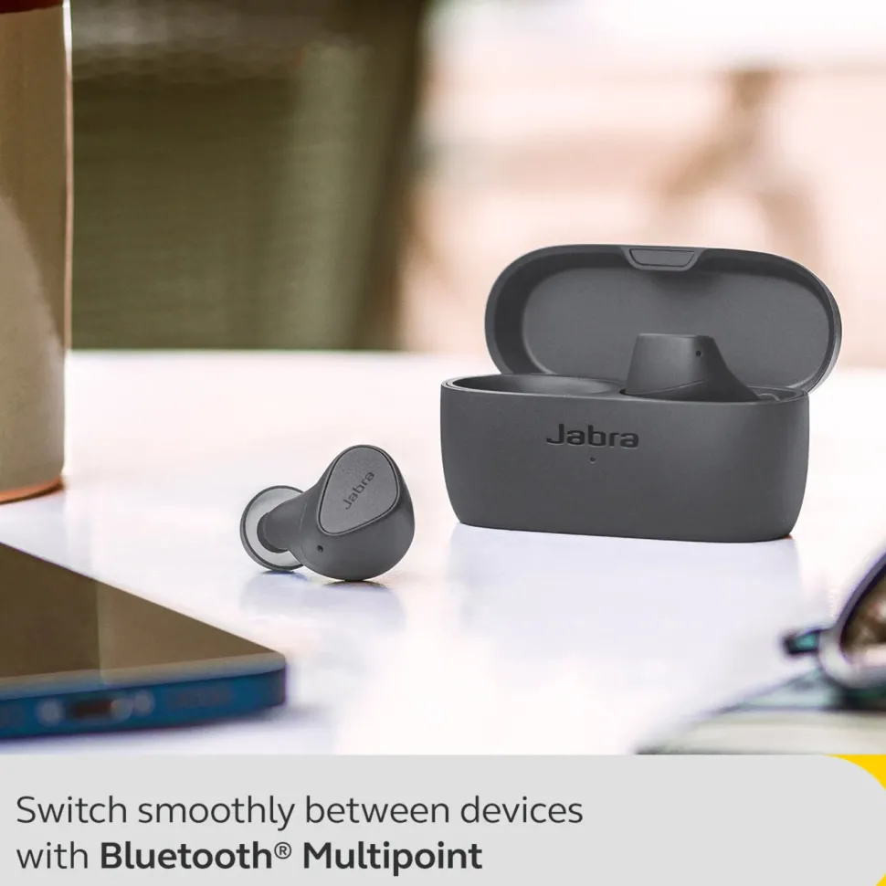Jabra Elite 4 Trådlösa hörlurar Dark grey