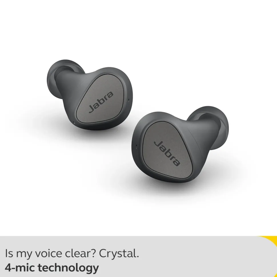 Jabra Elite 4 Trådlösa hörlurar Dark grey