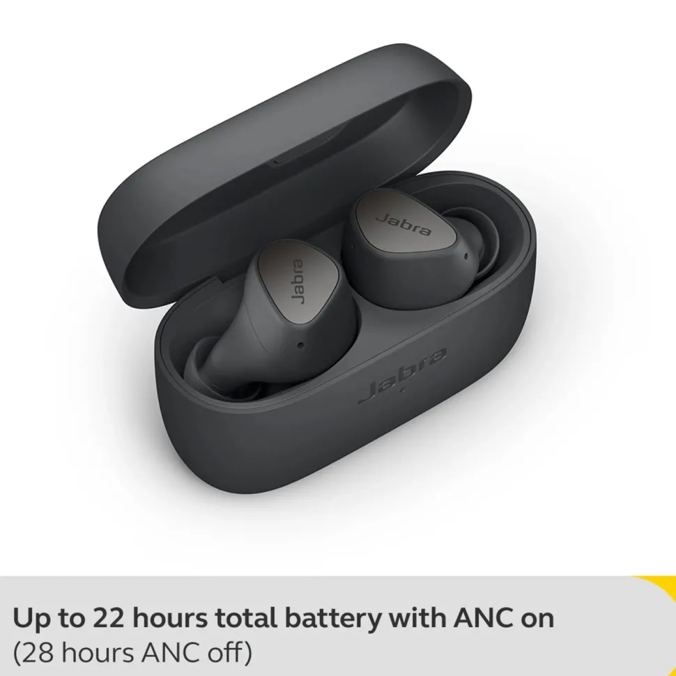 Jabra Elite 4 Trådlösa hörlurar Dark grey