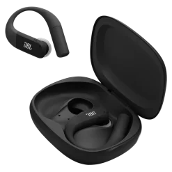 JBL Endurance Peak 4 Trådlösa sporthörlurar - svart/grå Svart/grå