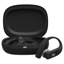 JBL Endurance Peak 4 Trådlösa sporthörlurar - svart/grå Svart/grå