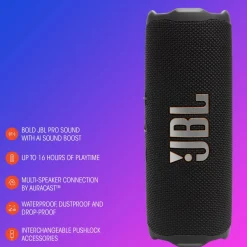 JBL Flip 7 Portabel trådlös högtalare Svart