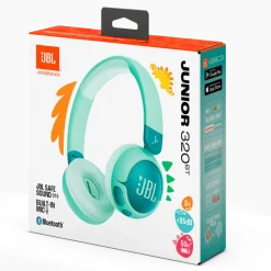 JBL JR320BT Trådlösa hörlurar med volymbegränsning Grön