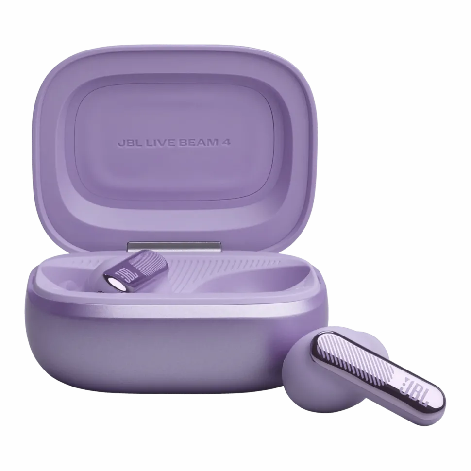 JBL Live Beam 4 trådlösa in-ear-hörlurar Purple