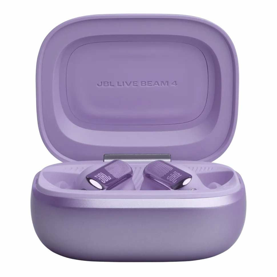 JBL Live Beam 4 trådlösa in-ear-hörlurar Purple
