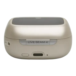JBL Live Beam 4 trådlösa in-ear-hörlurar Champagne