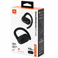 JBL Soundgear Sense trådlösa open-ear-hörlurar Svart