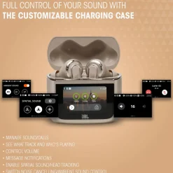 JBL Tour Pro 3 trådlösa in-ear-hörlurar Blå