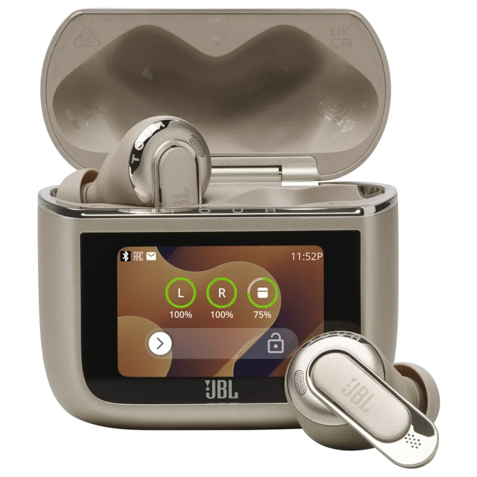 JBL Tour Pro 3 trådlösa in-ear-hörlurar Latte