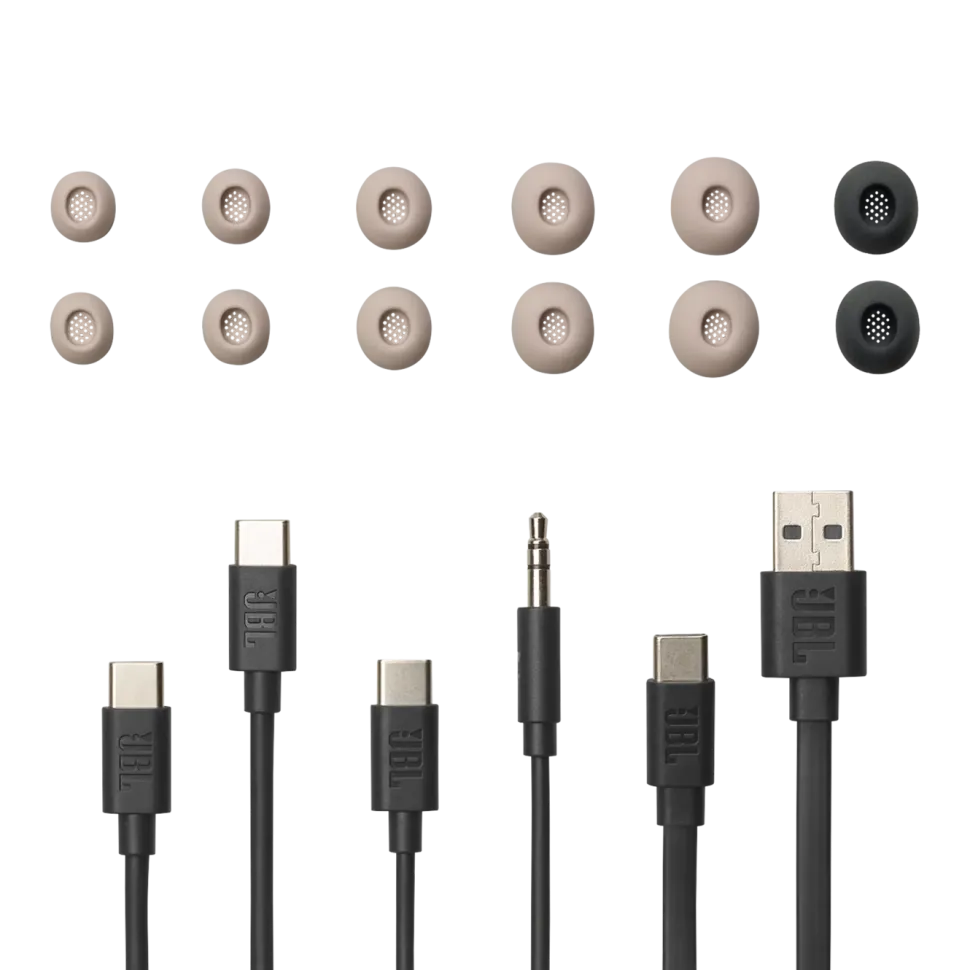 JBL Tour Pro 3 trådlösa in-ear-hörlurar Latte