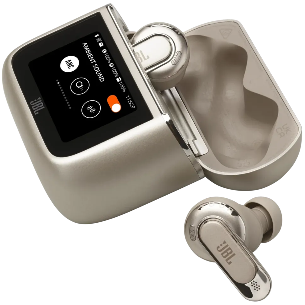 JBL Tour Pro 3 trådlösa in-ear-hörlurar Latte