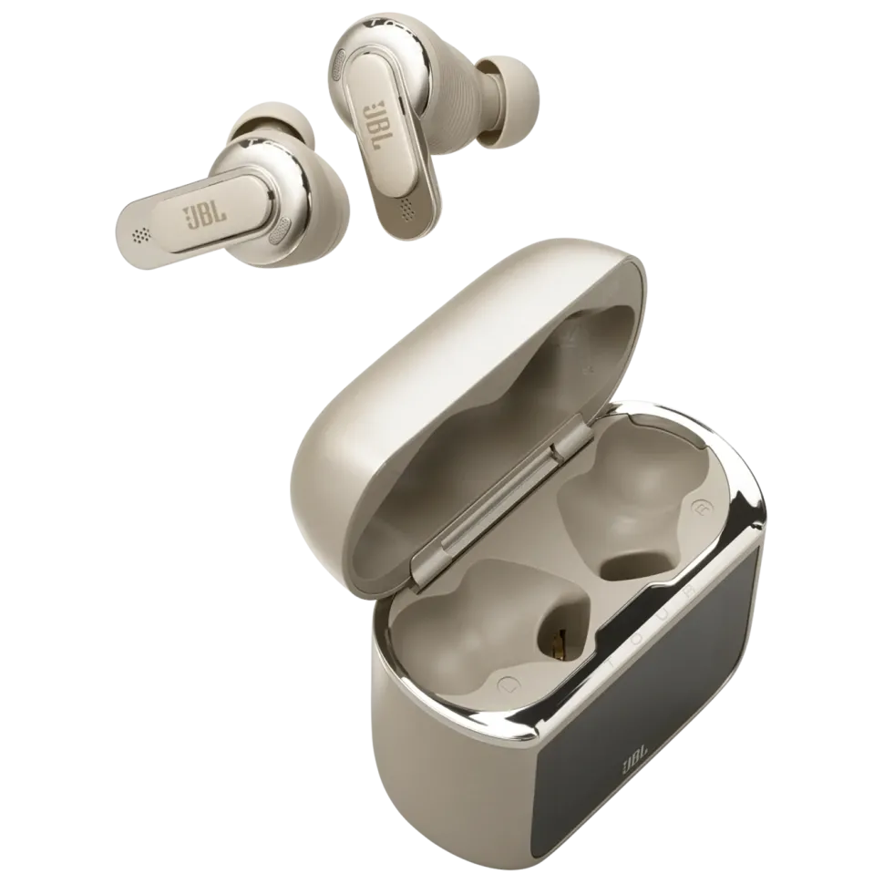 JBL Tour Pro 3 trådlösa in-ear-hörlurar Latte