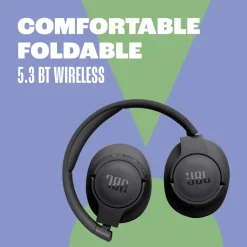 JBL Tune 720BT Trådlösa hörlurar Svart