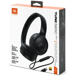 JBL Tune 520C On-Ear Hörlurar med USB-C