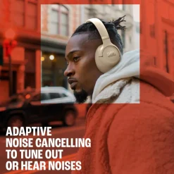 JBL Tune 780NC Trådlösa over-ear-hörlurar med aktiv brusreducering Svart