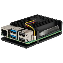 Joy-it Tåligt aluminiumskabinett för Raspberry Pi 5