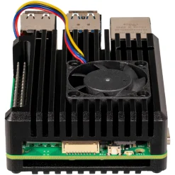 Joy-it Tåligt aluminiumskabinett för Raspberry Pi 5
