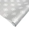 Julklappspapper Snöstjärnor