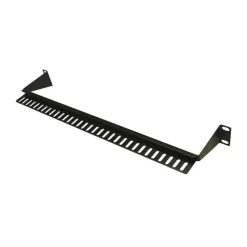 19"-kabelstöd Svart 1U