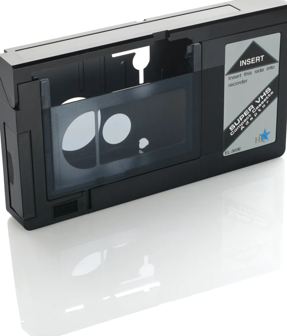Kassettadapter VHS-C till VHS