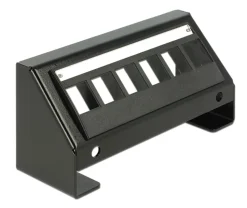 Keystone-panel med 6 portar