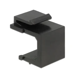 Keystone-uttagslock 4-pack Svart