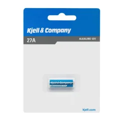 Kjell & Company Alkaliskt 27A-batteri (LR27)