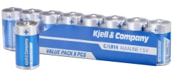Kjell & Company C-batterier (LR14) 8-pack