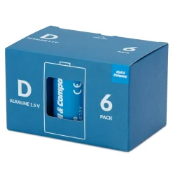 Kjell & Company D-batterier (LR20) 6-pack