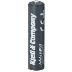 Kjell & Company Laddningsbara AAA-batterier 950 mAh 4-pack