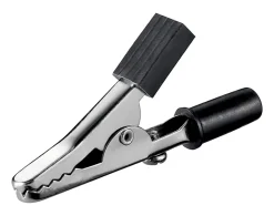 Krokodilklämma 45 mm Svart