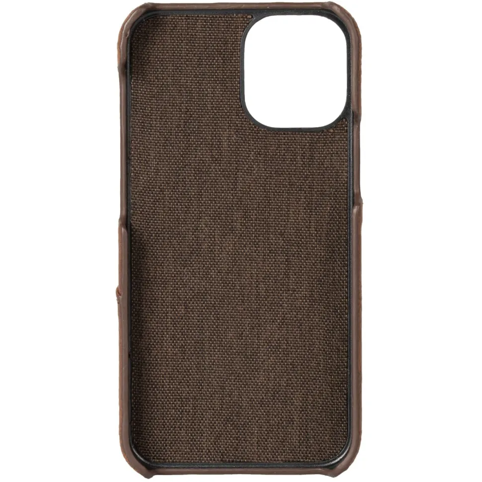 Krusell Plånboksskal för iPhone 12 Pro Max Cognac