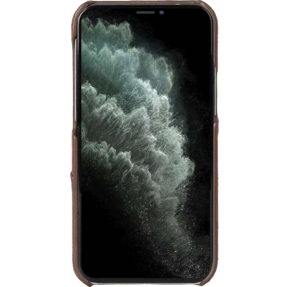 Krusell Plånboksskal för iPhone 12 Pro Max Cognac