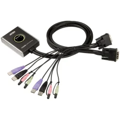 KVM-switch med DVI och USB