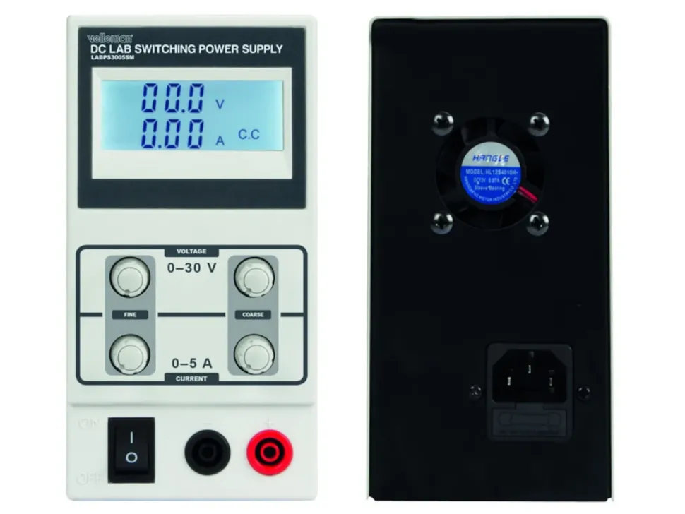 Labbaggregat 0-30 V (DC) 5 A